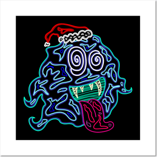 Chubby Ghost (Christmas Edition) Posters and Art